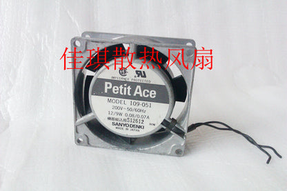 1pcs Sanyo 109-051 8025 200V cooling fan