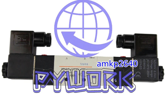 1pcs 4V230C-08 Solenoid Valve for AirTAC 5 Way 3 Position AC220V DC