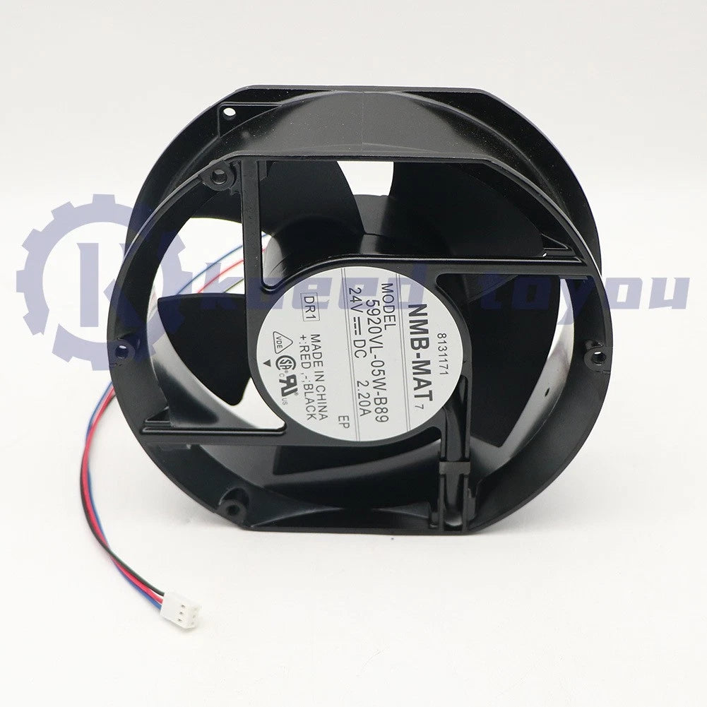 NMB-MAT 5920VL-05W-B89 17251 24V 2.20A 17CM Inverter Cooling Fan 1PCS