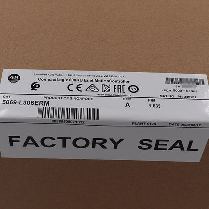 Allen-Bradley CompactLogix 5069-L306ERM Factory Sealed 600KB - ALLEN-BRADLEY