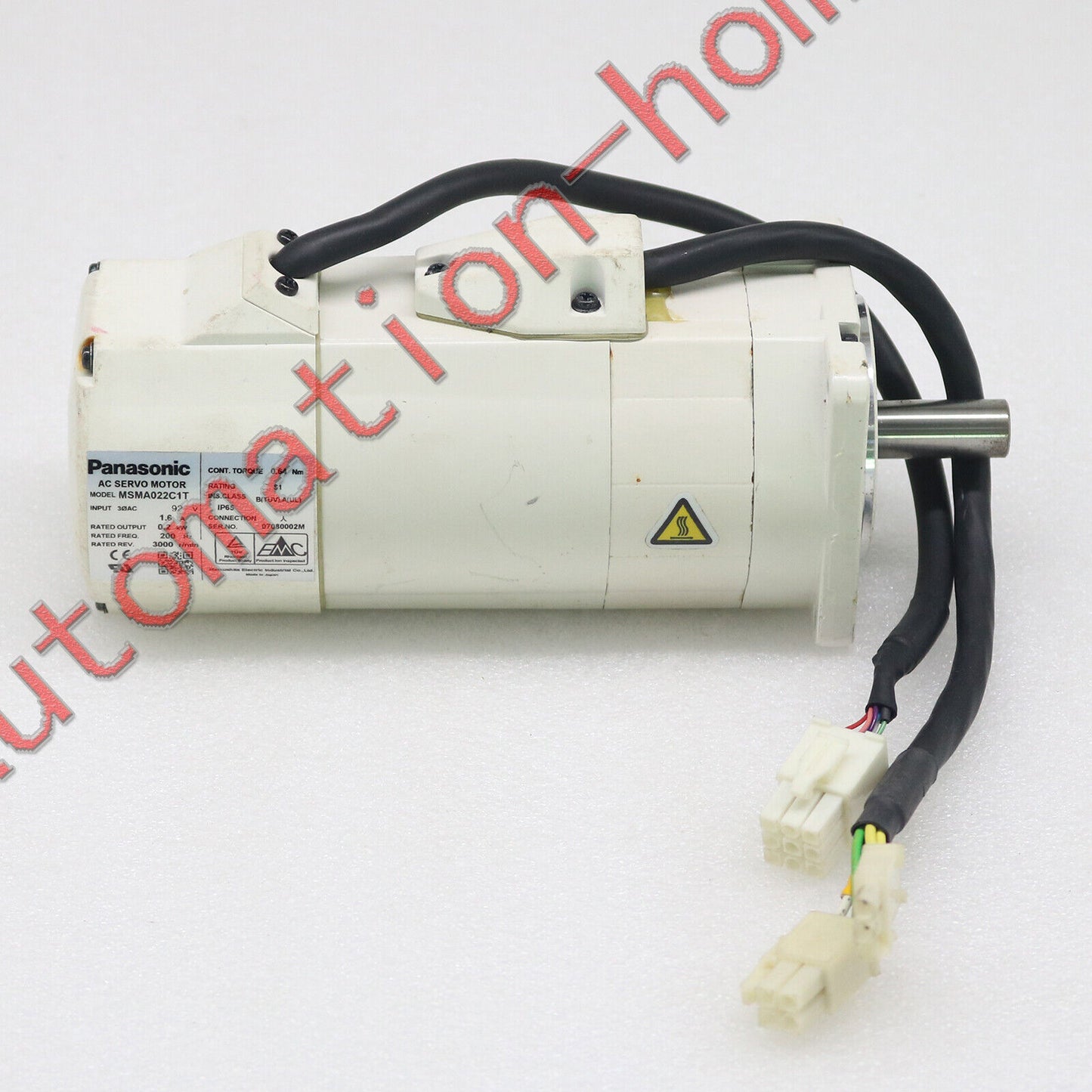 used One Panasonic servo motor MSMA022C1T Tested In Good Condition - PANASONIC