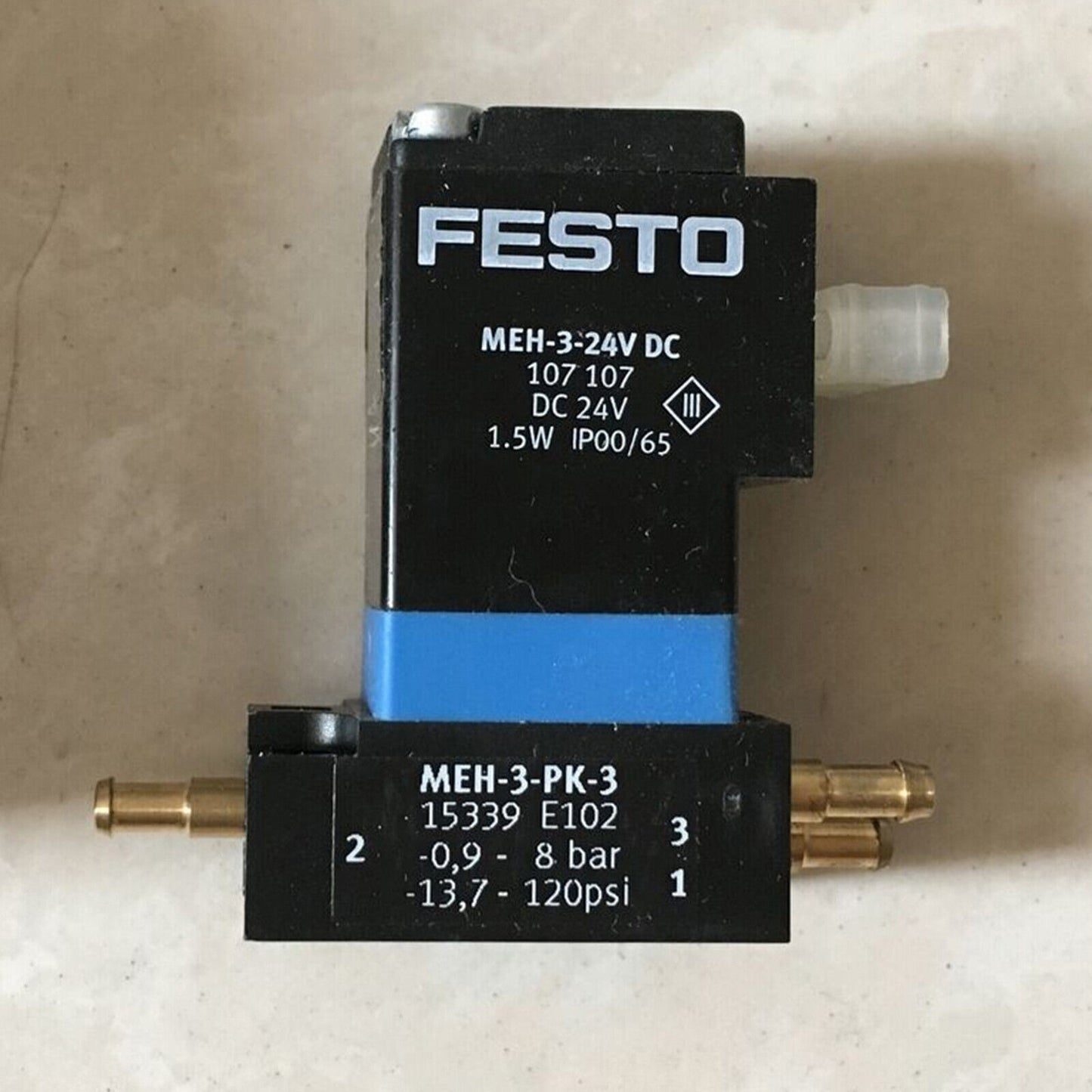 FESTO MEH-3-PK-3 15339 Solenoid Valve in Box Spot Stock - FESTO