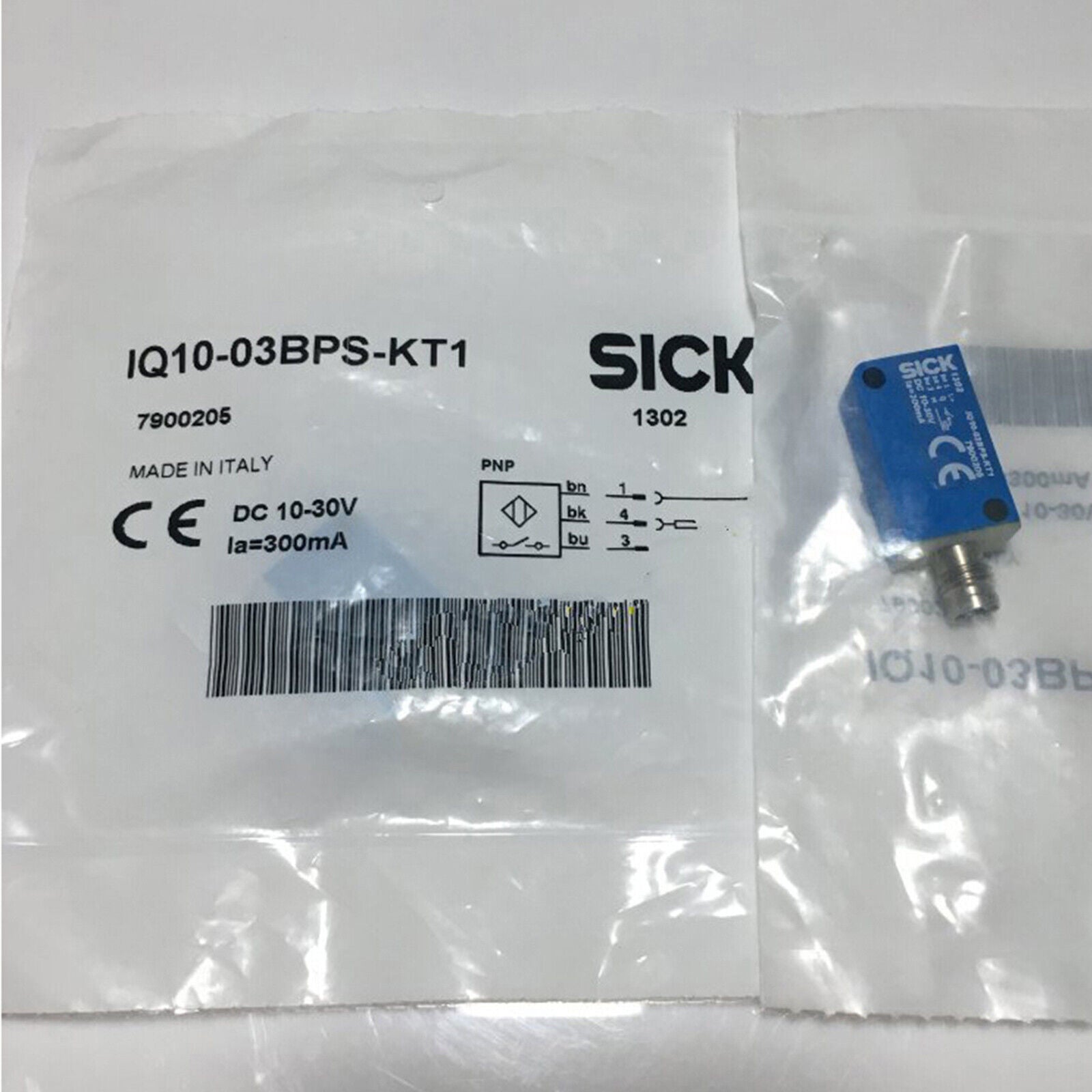 Proximity Switch IQ10-03BPS-KT1 in bag Fast - ONE SICK