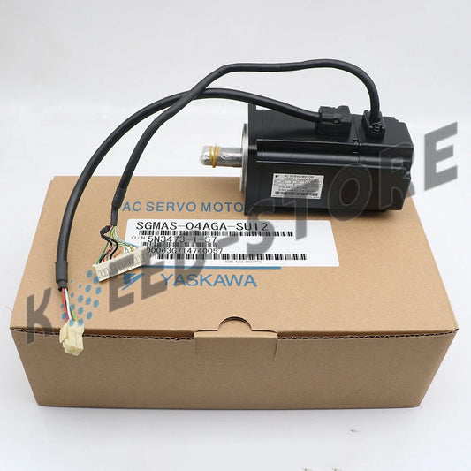 1PCS YASKAWA AC SERVO MOTOR SGMAS-04AGA-SU12