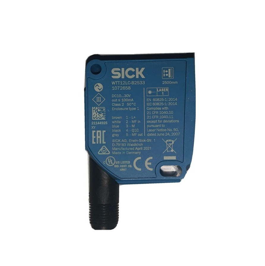 1PCS NEW IN BOX SICK Photoelectric switch 1080611 WTT12LC-B2533 - SICK