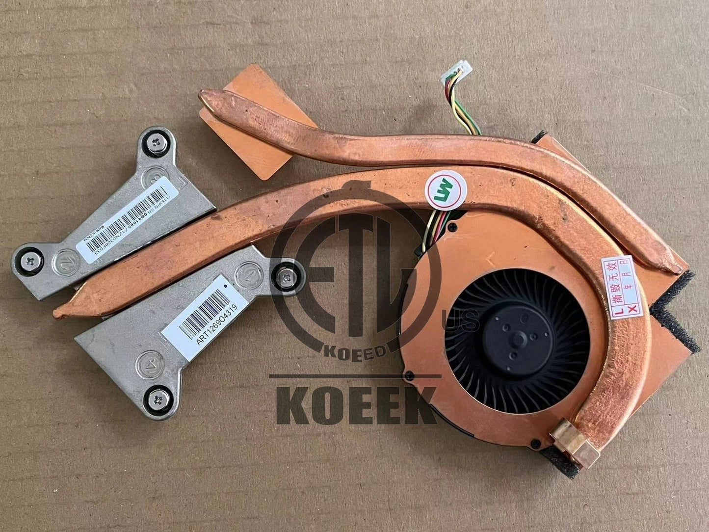 Lenovo IBM ThinkPad T430 T430i CPU Cooling Fan With Heatsink 04W3270 0B41089