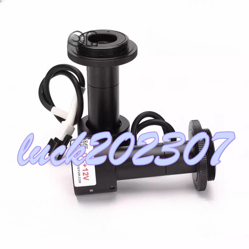 used 1PC U-TRON TL40-40 lens 4X40 with DC12V white ring light source - U-TRON