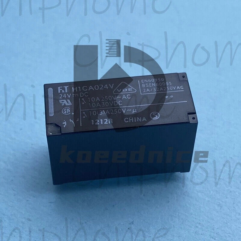1PC FUJITSU H1CA024V 24VDC Power Relay 5Pins 10A 250VAC