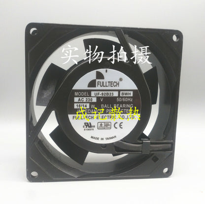 1pcs  FULLTECH UF92B23 BWH AC230 16/14W 92*92*25mm cooling fan