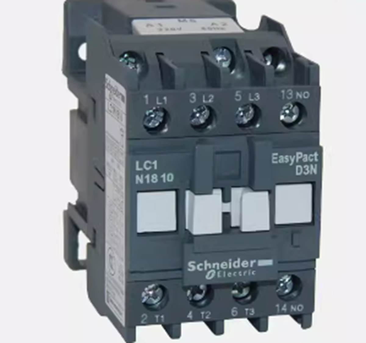 SCHNEIDER LC1N1810B5N AC Contactor - High Reliable Contactors for industrial applications - 18A 180V AC Contactors - SCHNEIDER