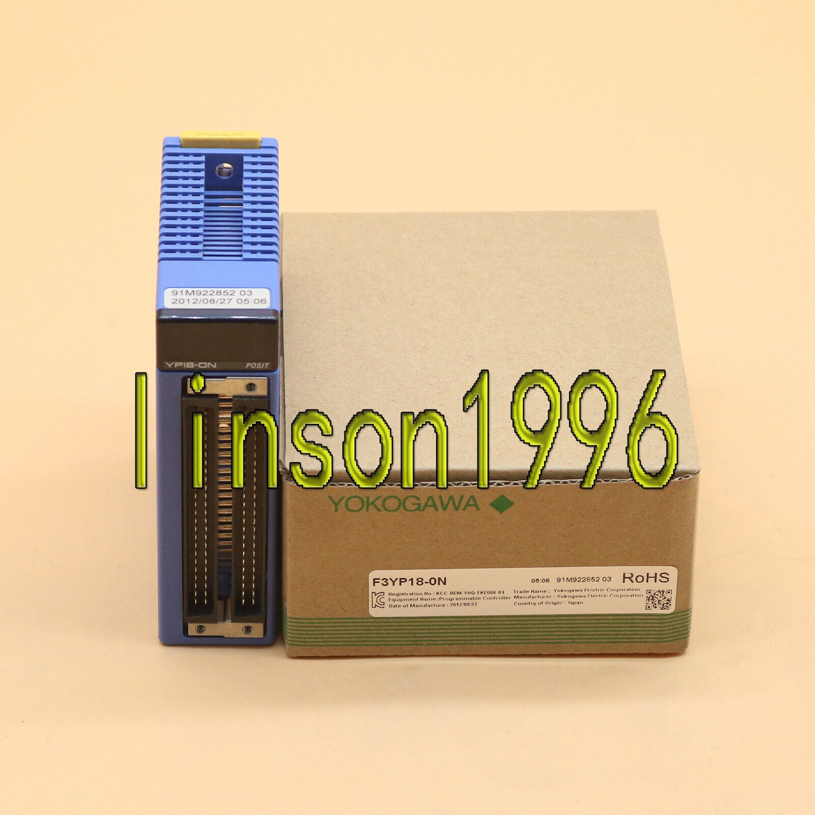 New In Box Yokogawa F3YP18 F3YP18-0N PLC Module - YOKOGAWA