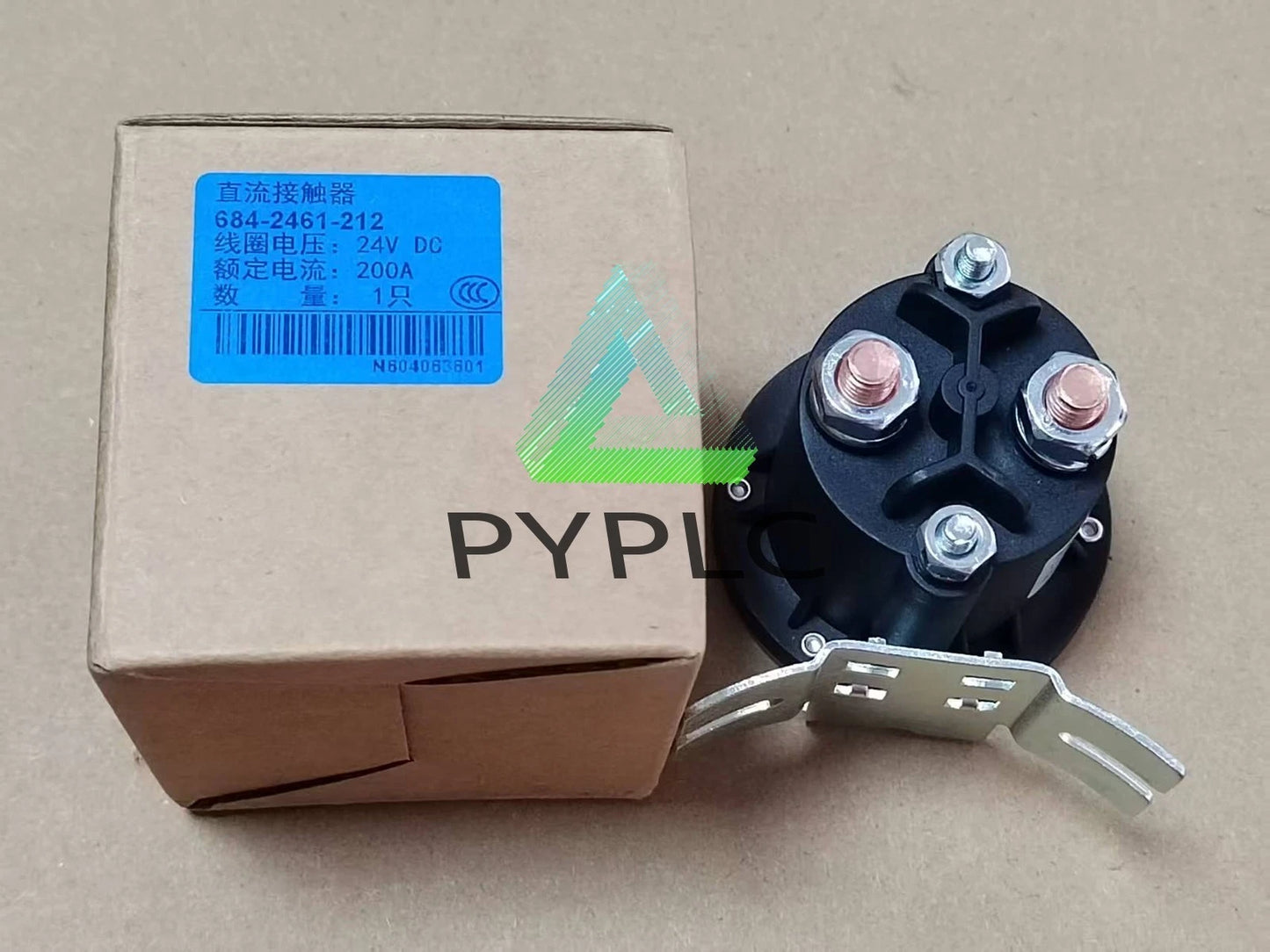 Solenoid Relay Switch 684-2461-212 24 Volt 200 Amp~