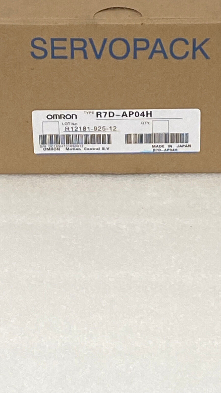 OMRON Servo Drive R7D-AP04H – 24-Hour Delivery | New Product - OMRON