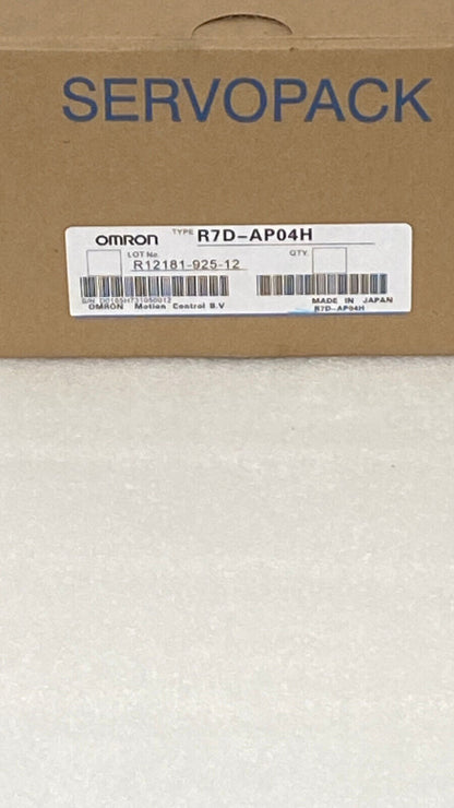 OMRON Servo Drive R7D-AP04H – 24-Hour Delivery | New Product - OMRON