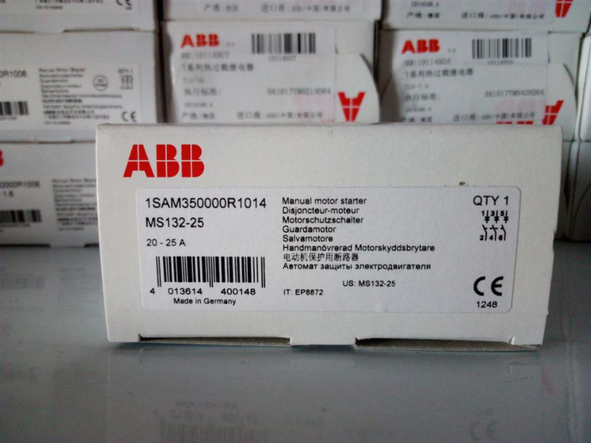 new 1PC ABB MS132-25 20-25A Manual Motor Starter - ABB