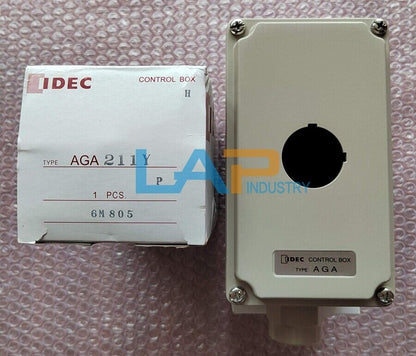 IDEC AGA211Y 30MM Button Box with Mounting Hole – 1 Piece - IDECC