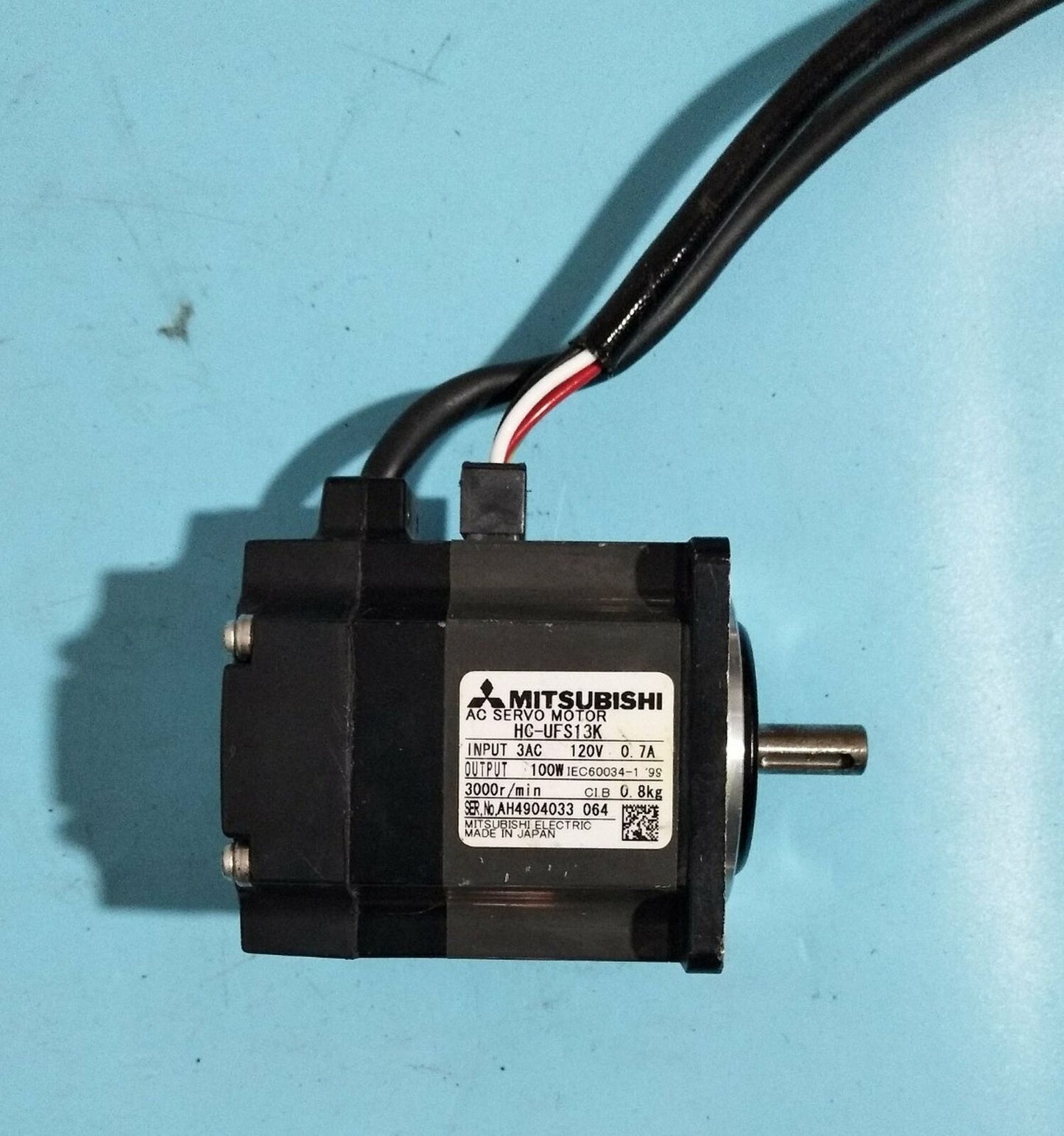 used Mitsubishi Servo motor HC-UFS13K HCUFS13K Fully tested - MITSUBISHI