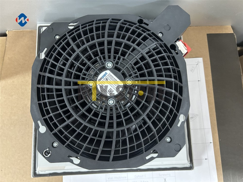 1PCS K2E200-AH08-15 ebmpapst Fan 115VAC 0.78/0.80A 75/90W Rittal Filter Fan