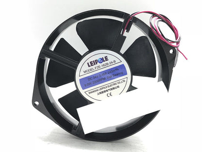 LEIPOLD F2E-162B-24-B 24VDC 0.46A equipment cabinet DC cooling fan