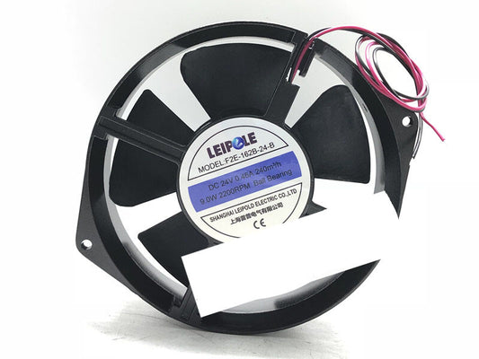 LEIPOLD F2E-162B-24-B 24VDC 0.46A equipment cabinet DC cooling fan