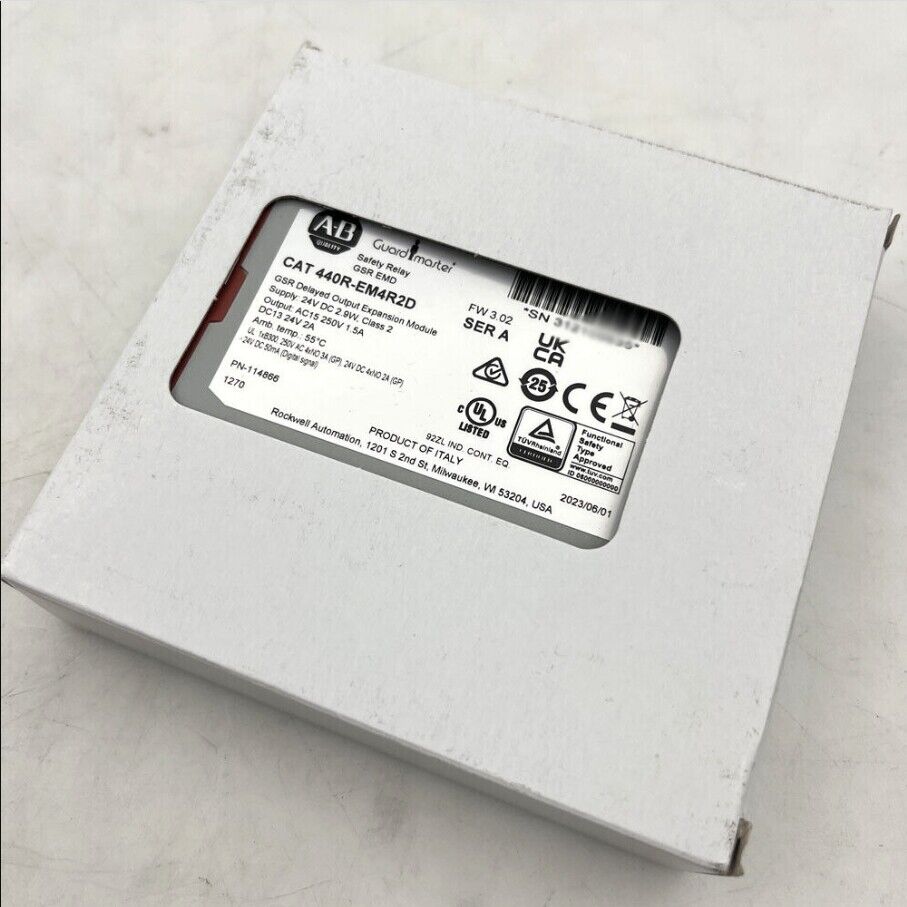 440R-EM4R2D Allen-Bradley GSR EMD Delayed Output Expansion Module NEW IN BOX - ALLEN-BRADLEY