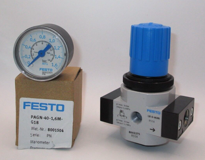 FESTO Pressure Regulator 8002275 Mini - FESTO