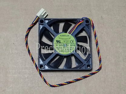 EVERFLOW R127010BU 7010 DC12V 0.45A 7CM 4-Wire PWM Silent Cooling Fan