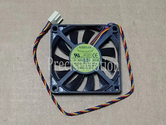 EVERFLOW R127010BU 7010 DC12V 0.45A 7CM 4-Wire PWM Silent Cooling Fan