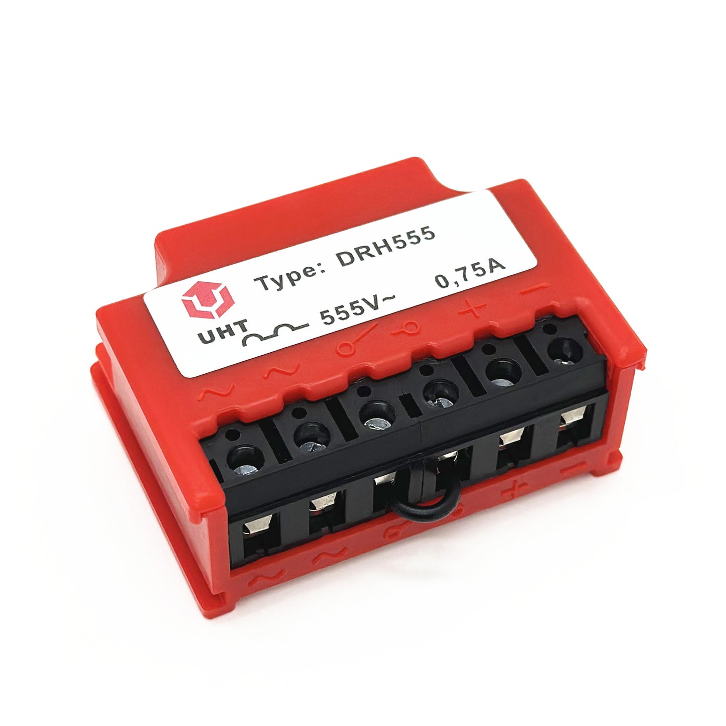 new UHT DRH555 (AC555V 0.75A) Motor Lock Brake Rectifier Module Six-terminal
