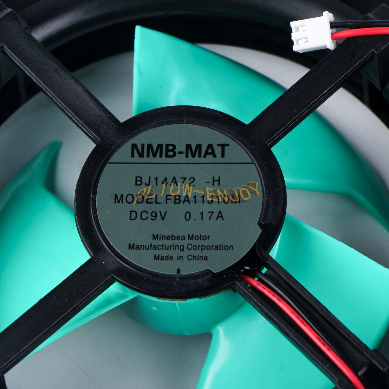 new NMB-MAT FBA11J10M DC 9V 0.17A Fan 2-wires For Panasonic Refrigerator Cooler