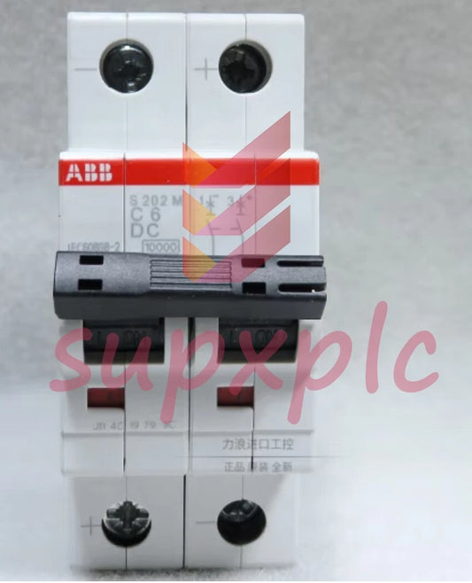 ABB DC Miniature Circuit Breaker 2P 220/440V S202M-C6DC 6A