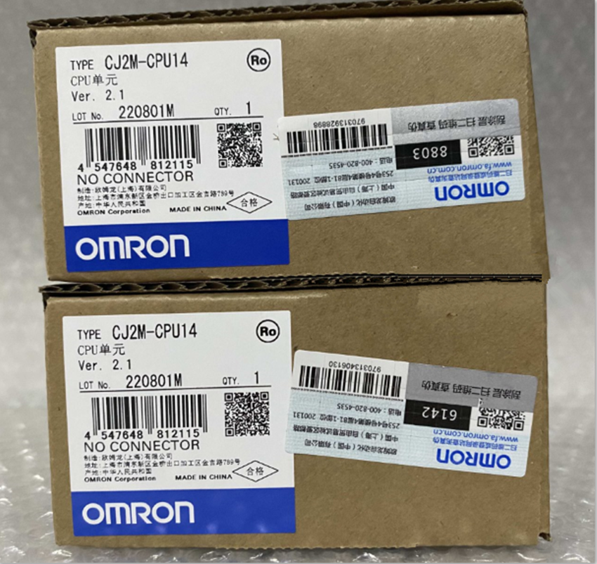 new 1pcs Omron CPU Unit Module CJ2M-CPU14 PLC Module - OMRON