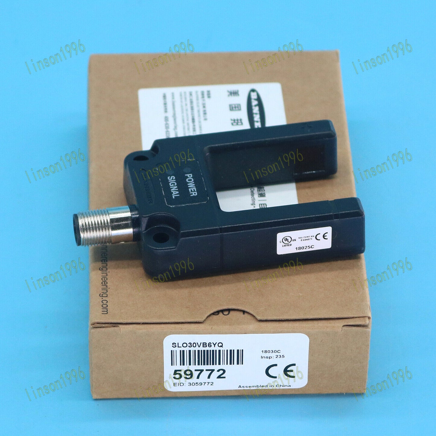 1PC Groove Photoelectric Sensor SLO30VB6YQ In Box - GROOVE