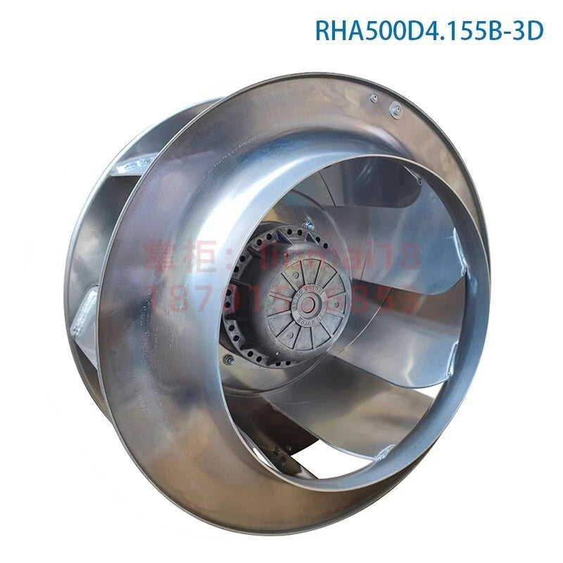 1PCS RHA500D4.155B-3D High Voltage Inverter Cabinet Fan Cooling Fan