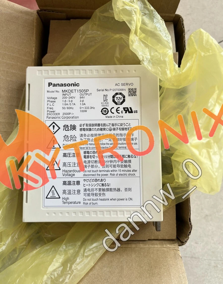 Panasonic MKDET1505P AC Servo Drive