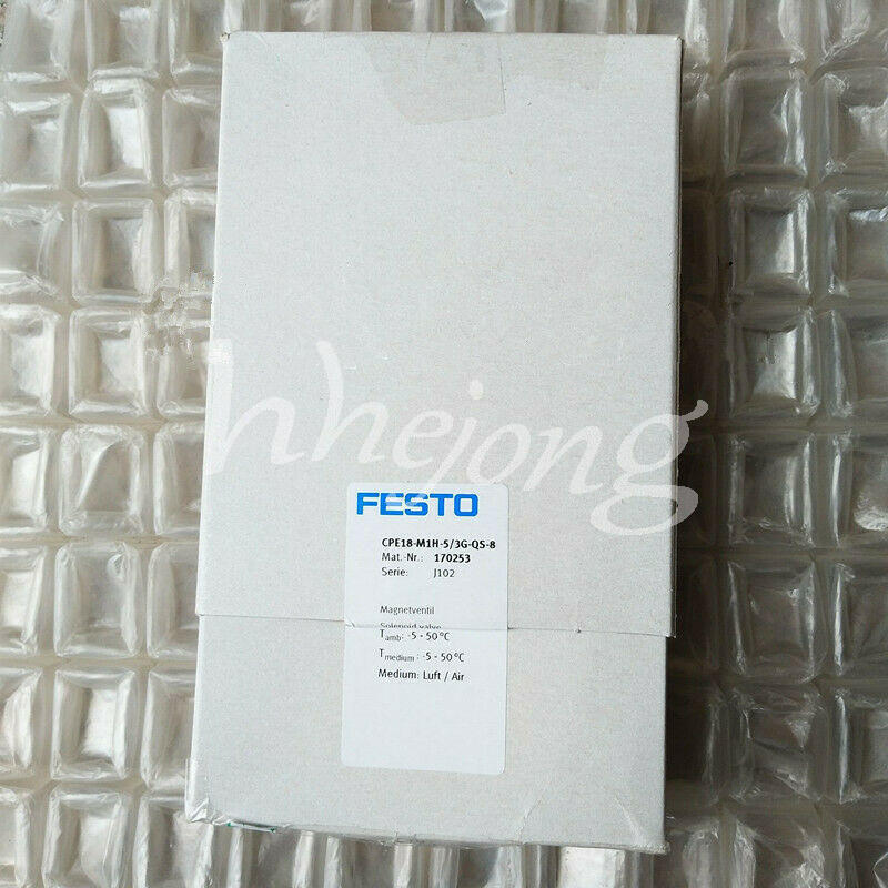FESTO Solenoid Valve CPE18-M1H-5/3G-QS-8 - FESTO