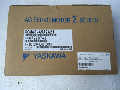 1PC YASKAWA AC SERVO MOTOR SGMAS-A5A2A21
