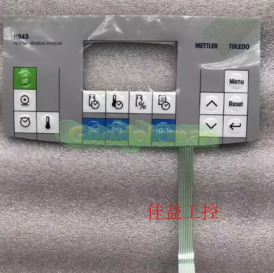 1PCS For METTLER TOLEDO HB43 Halogen Moisture Analyzer Membrane Keypad @106