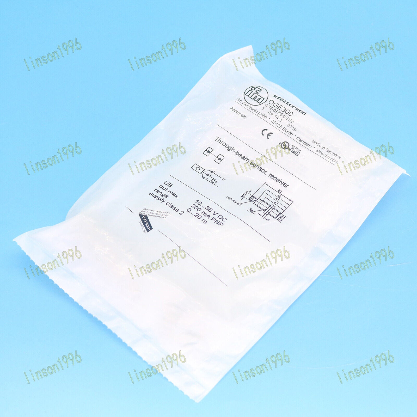 1PC OGE300 IFM Sensor Fast Delivery - OGE300