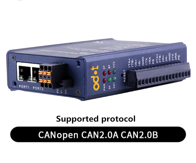 new ODOT CANopen to Modbus TCP Ethernet Protocol Converter Industrial Gateway - KOEED