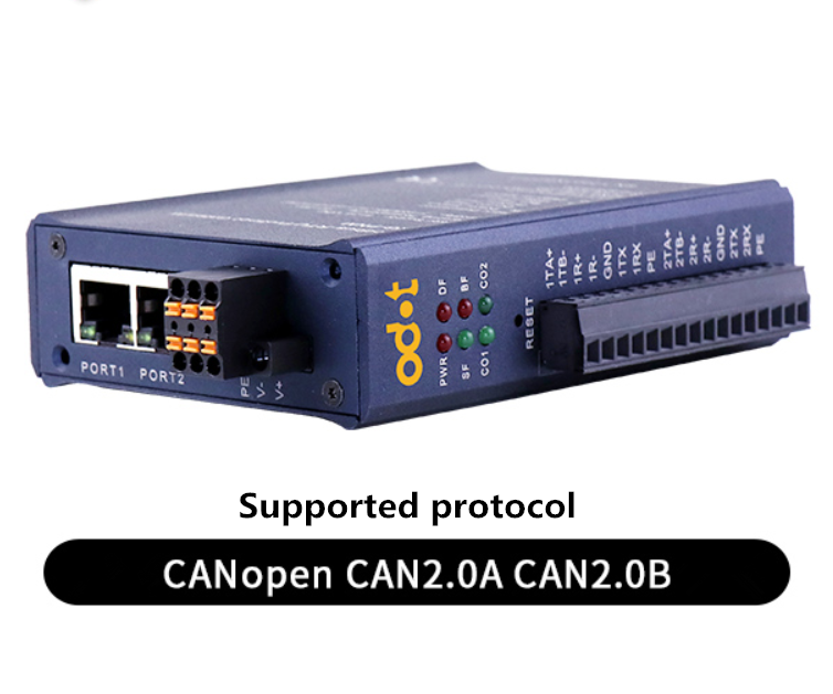 new ODOT CANopen to Modbus TCP Ethernet Protocol Converter Industrial Gateway