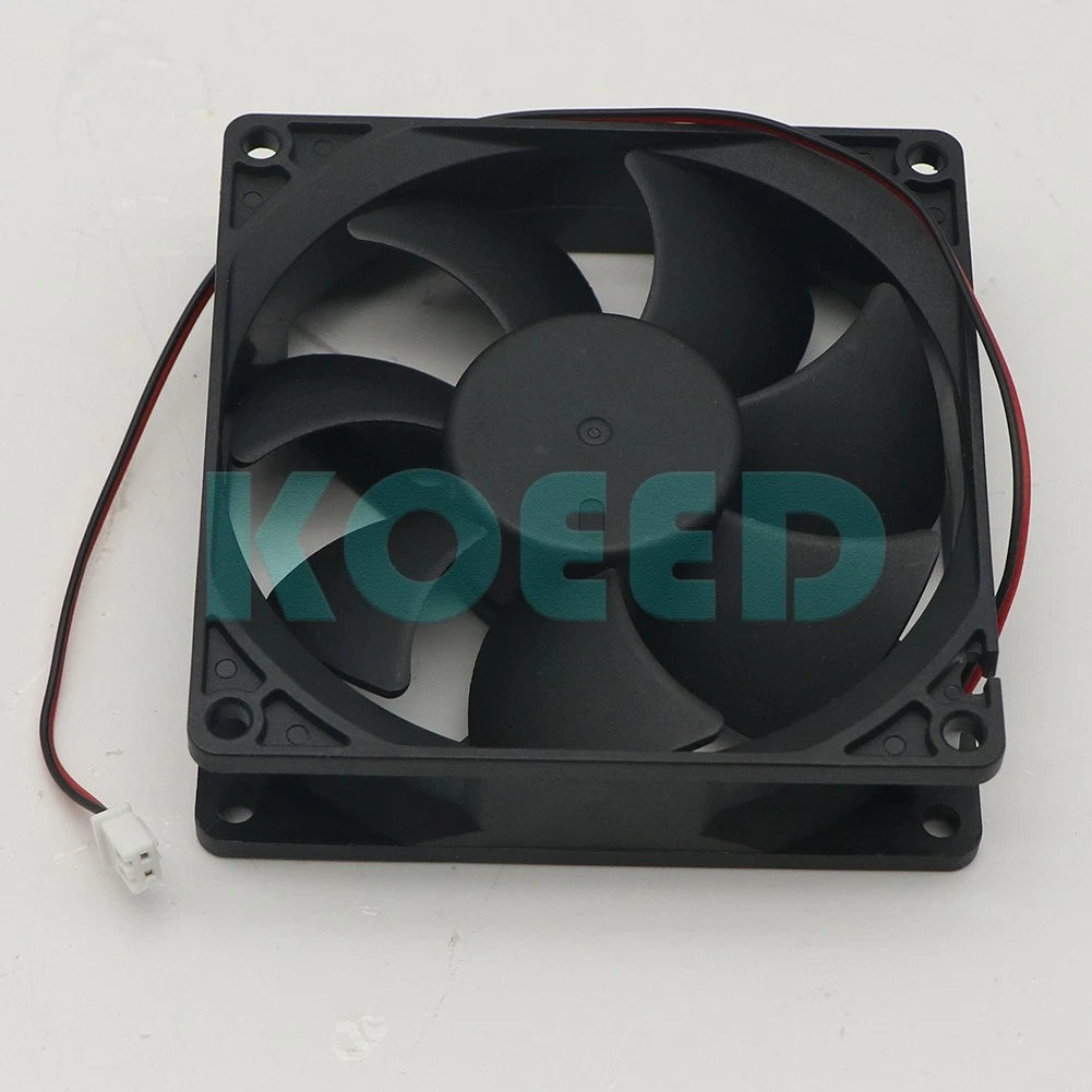 1pcs cooling fan 90*90*25mm 2-Wire/ 2Pin YM1209PTS1 DC 12V 0.4A