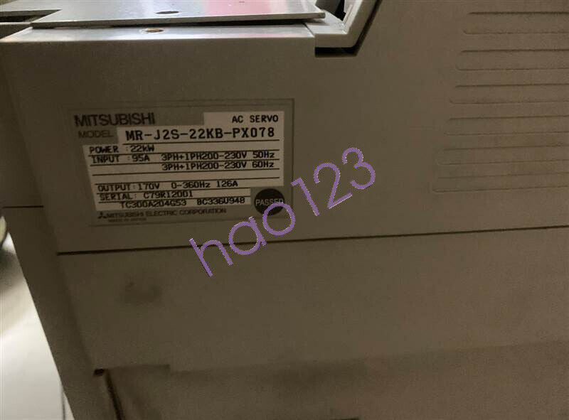new MR-J2S-22KB-PX078 Inverter MR-J2S-22KB-PX078 - SCHNEIDER ELECTRIC