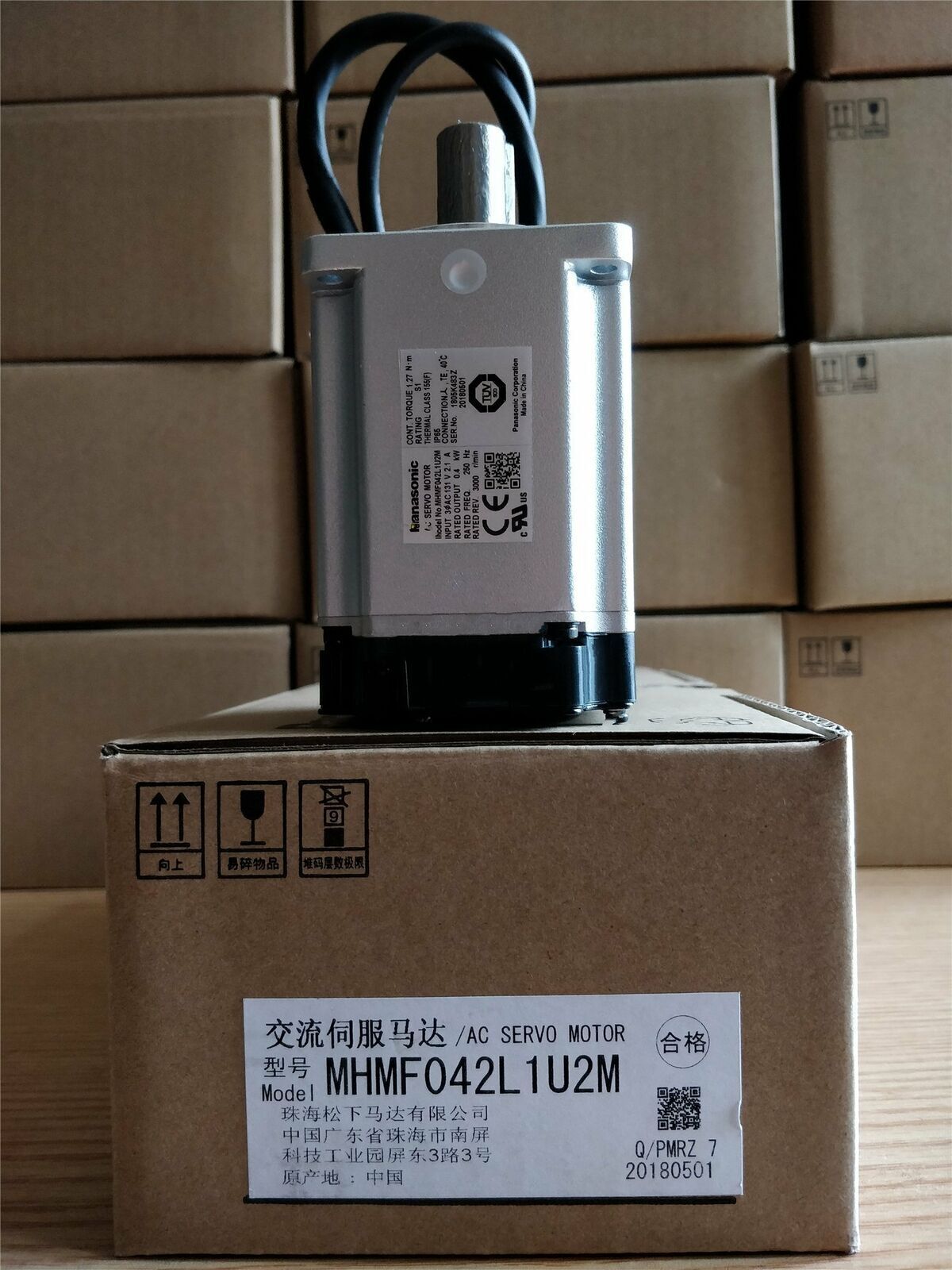 Panasonic AC Servo Motor MHMF042L1U2M - 1-Year Warranty - PANASONIC