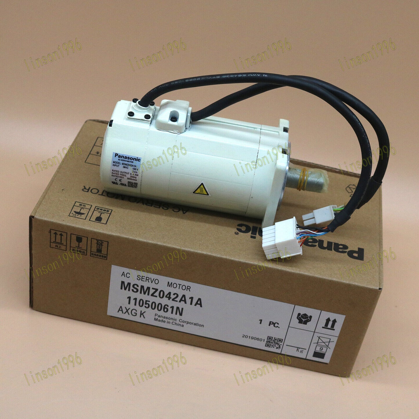 1PC Panasonic AC Servo Motor MSMZ042A1A - PANASONIC