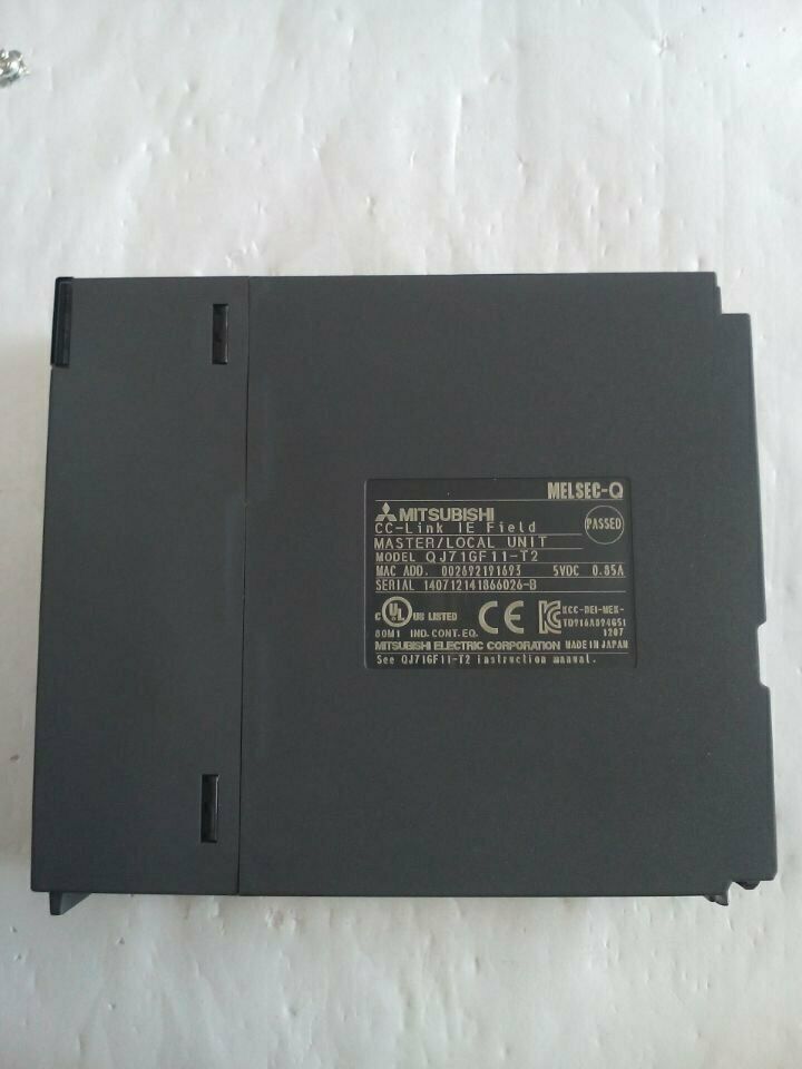 Used Mitsubishi Q Series QJ71GF11-T2 PLC, Tested and in Good Condition - MITSUBISHI