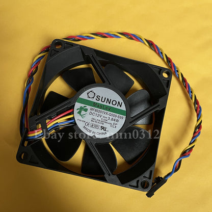 1pcs SUNON MF80201VX-Q000-S99 12V 3.84W DELL P / N 9DVNN-A00 4-wire pwm fan