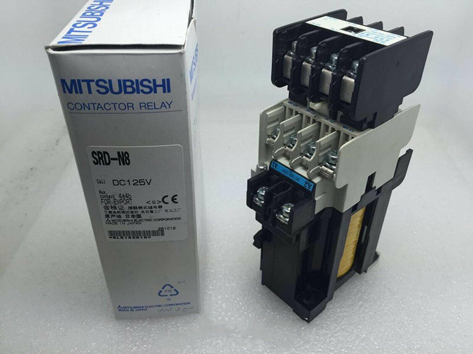 Mitsubishi SRD-N8 AC Contactor DC125V 2A2B - MITSUBISHI