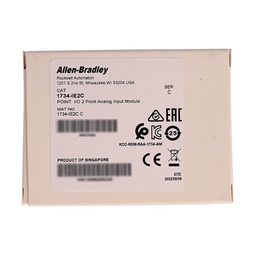AB 1734-IE2C POINT 2 Point Analog Input Module US - ANALOG SOLUTIONS