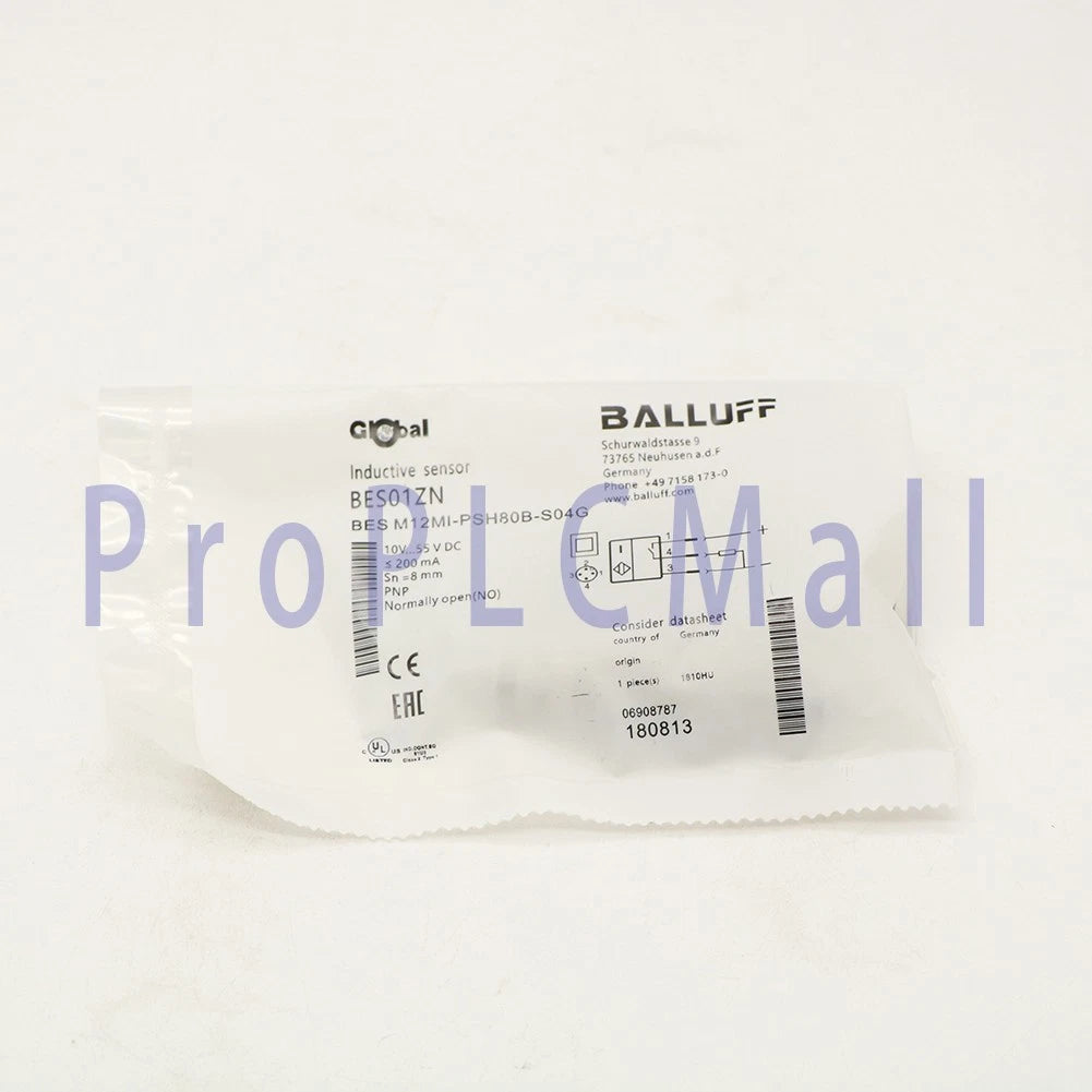 1PCS BES01ZN BALLUFF BES M12MI-PSH80B-S04G PNP Inductive Sensor